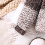 Children's Clothing New Autumn and Winter Plaid Plush Hooded Jacket for Girls for Elementary and Secondary Children - Image 4