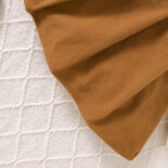 Children's Clothing Girls Autumn and Winter New Plaid Plush Top Skirt Set - Image 7