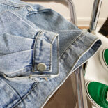 Boys and girls baby casual denim jacket spring and autumn children's fashion jacket top - Image 5