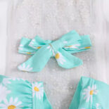 Children's clothing hot girl baby print one-piece crawling clothes - Image 4