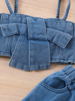 Summer new suspender denim pants set - Image 3