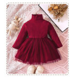 New Girls Princess Dress Autumn Dress New Girls Class A Skirt Versatile Long Sleeve Kids Dress - Image 7