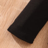 The new long-sleeved contrasting stitching set for small and medium-sized children is sent on behalf of the family - Image 6