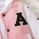 New Autumn Cute Baby Children's Baseball Uniforms, Medium Jackets, Women's Treasure Girls' Winter Clothes, Long Sleeved Children's Clothes - Image 2