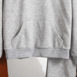 Children's clothing girls' autumn clothes new five-pointed star print loose hooded long-sleeved sweatshirt trousers two-piece set - Image 7