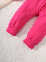 Bow White Heart Stitching Long Set - Image 8