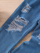 Summer new suspender denim pants set - Image 4