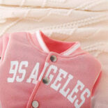 Autumn and winter new hot baby girl jacket and outer, trend set of two - Image 3