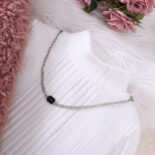 Children's Clothing Medium and Big Girls Autumn and Winter New Plush Jacket Knitted Dress Set - Image 6