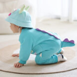 Rabbit autumn new baby comfort shape little monster shape one-piece long sleeve clothes