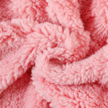 Baby Girl Baby Baby Autumn/Winter Fashion Hooded Jacket Pink Love Fleece Cardigan Warm and Comfortable - Image 7