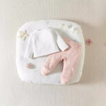 Girls New Autumn Baby Cartoon Bunny Top Pants Two Piece Set - Image 2