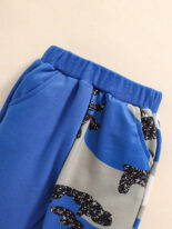 Children's autumn and winter clothes set one-piece velvet two-piece set boy spring and autumn winter velvet suit children - Image 7