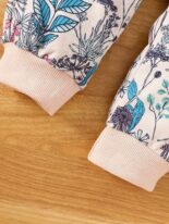 New girl cute rabbit print sports girl sweatshirt set - Image 6