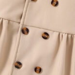 Children's autumn and winter new children's clothing buttons long-sleeved jacket - Image 4