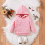 Children's Spring and Autumn Children's Dinosaur Baby Girl Baby Cute Casual Hooded Sweatshirt