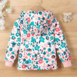 Children's autumn and winter new children's clothing snap button foreign hooded long-sleeved jacket - Image 2