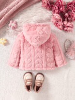 Girls' pajamas autumn new hooded tops warm loungewear new loose princess style - Image 5