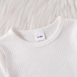 Winter Fleece Thickened Baby Girl New Coral Velvet Sweet Flannel Vest Three-Piece Set - Image 8